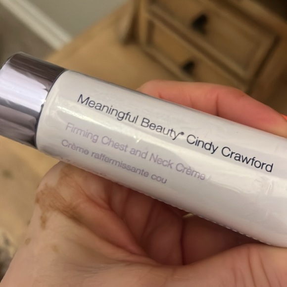 Meaningful Beauty Cindy Crawford Firming Chest & Neck Crème New 1.7 oz Tube - Picture 3 of 5